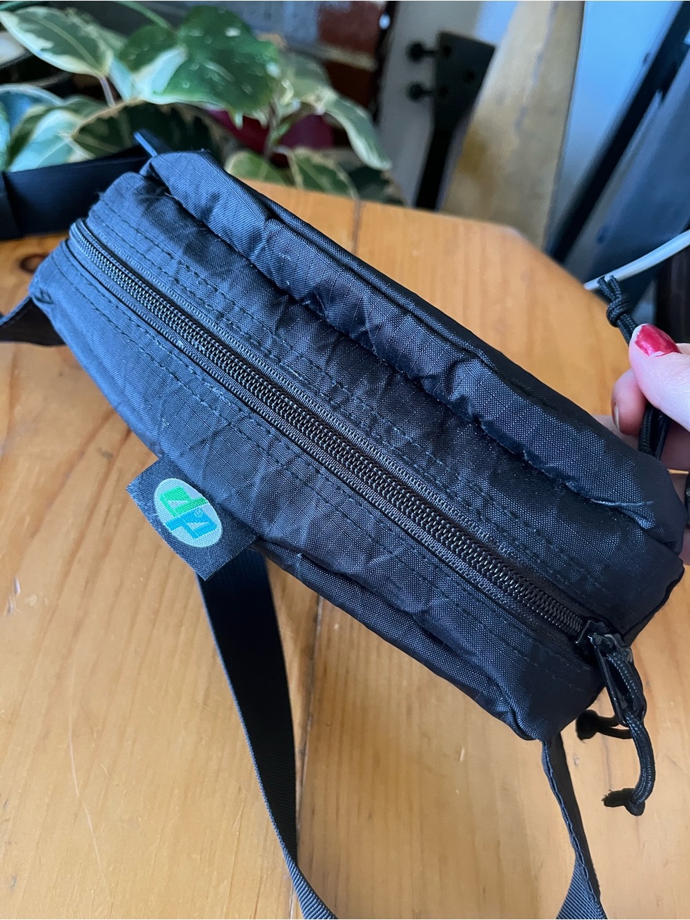 Supreme Waist Bag Fanny Pack Bum Black Logo X-pac USA FW18 Pouch Nylon Crossbody - Picture 8 of 13